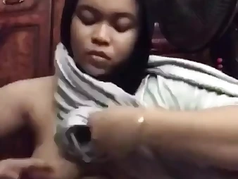 Witness Bf Melayu's insane rail in Awek Melayu's flick call with her bf