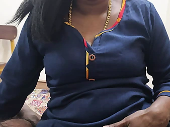 Super-steamy Tamil Aunts & Super-steamy Indian Babes Munch Bums in Sloppy converse