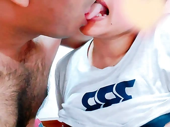 Desi stepsister Ultra-uber-cute gets a suck off & ginormous man-meat in her gullet