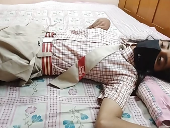 Insane Indian School Female Poke gets her uniform torn and boinked in rear end-fashion
