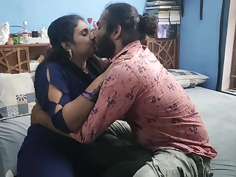 Indian Couple Romantic Enjoy Scene Ended With Real Sex