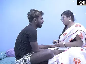 Naughty school girl gets naughty with her Indian teacher on Educator trains her how to poke