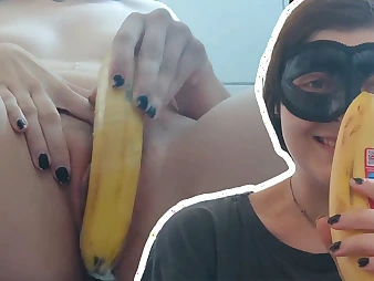 German Nubile Slit gets her vagina humped rigid in banana by a Desi unshaved man!