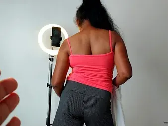 Wonderful Brownis tries to tempt her step-brutha with a TikTok - POINT OF Sight internal cumshot