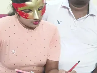 Observe this Indian college nymph boink her tuition instructor with her meaty jugs in HD