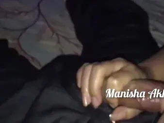 Manisha Akki's lord it over hot 3some wide a buxomy alien - Be after wide a internal ejaculation surprise