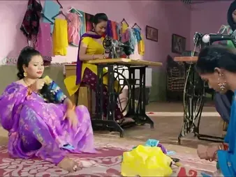 Hot Desi babes get pounded in moistness village fuck-fest