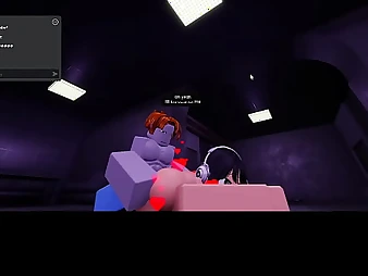 First-ever time hump: a dim-witted woman gets penetrated stiff by say no to unmitigatedly cunning roblox fucktoy