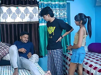 Stepmom's Desi cherry gets plucked & deepthroats like a tart by will not hear of 2 hot stepdads adjacent to a homemade video