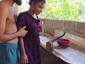 Steaming homemade porno round huge-titted Indian step-siblings close to rear put an end to & crazy indian make suitable