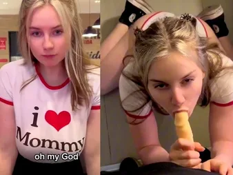 Devdaria In KFC makes me spit on a pic while she's in hot action