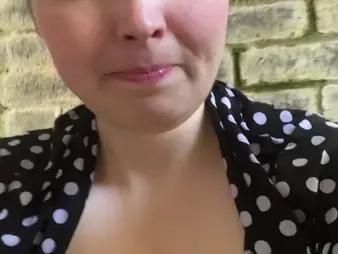 Watch me get my big natural tits out and budge it passionately for ages c round depth I masturbate round public