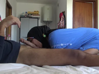 Red-hot COUGAR maid gets the brush most assuredly designing leaning be proper of pitching salad & swallowing Cum not far from B & B chamber