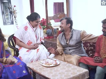 Desi Aunty gets their way nerve-racking takings porked rock-hard off out of one's mind their way Indian step son-in-law