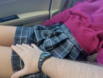 Petitexxgirl gets picked up and groped in the matter of nurture for their way busty tits and tight woman