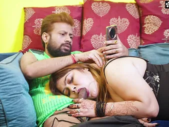 Step-sister-in-law gets plumbed at the end of one's tether Desi Indian Step-brutha while parents are outside